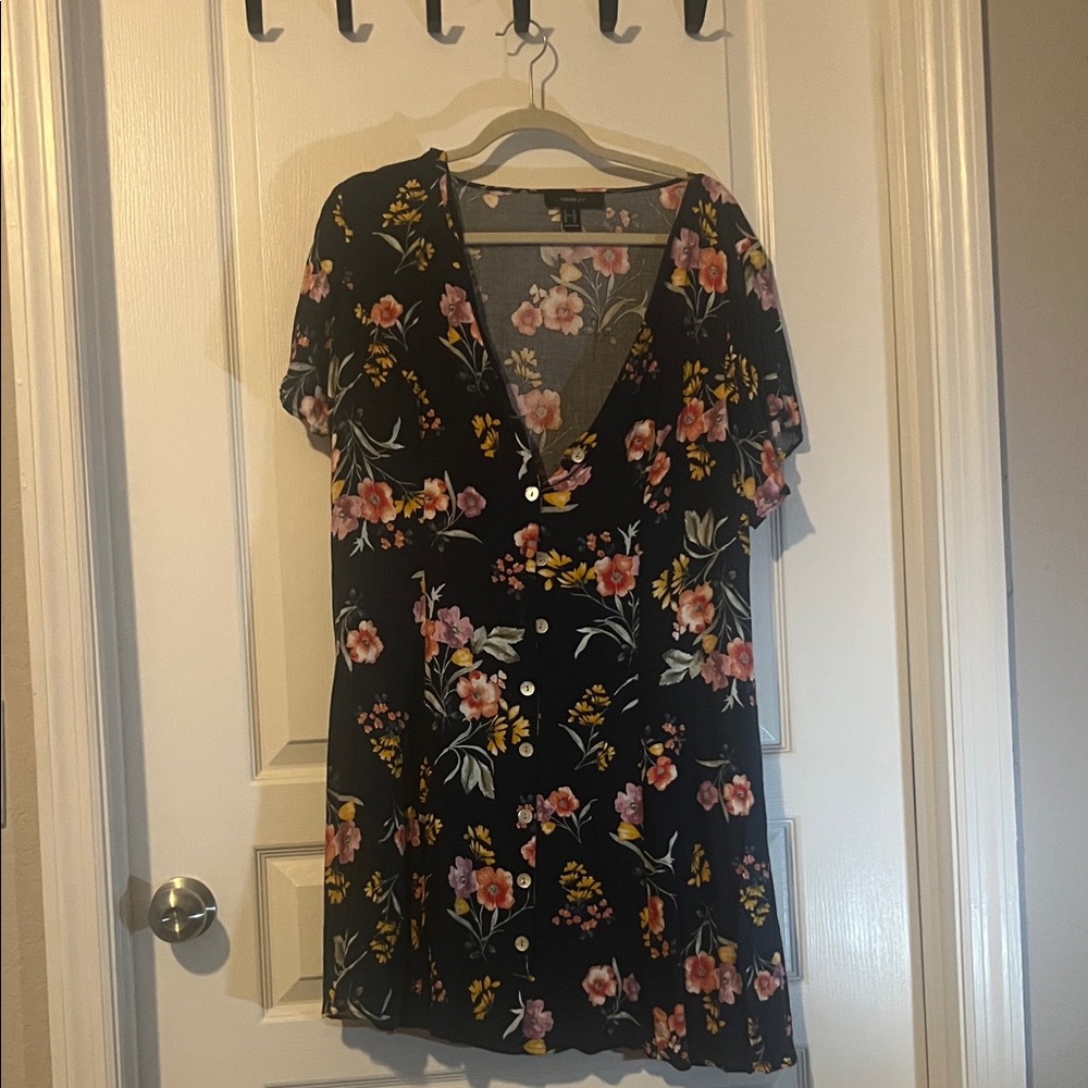 Forever 21 Floral Print Dress